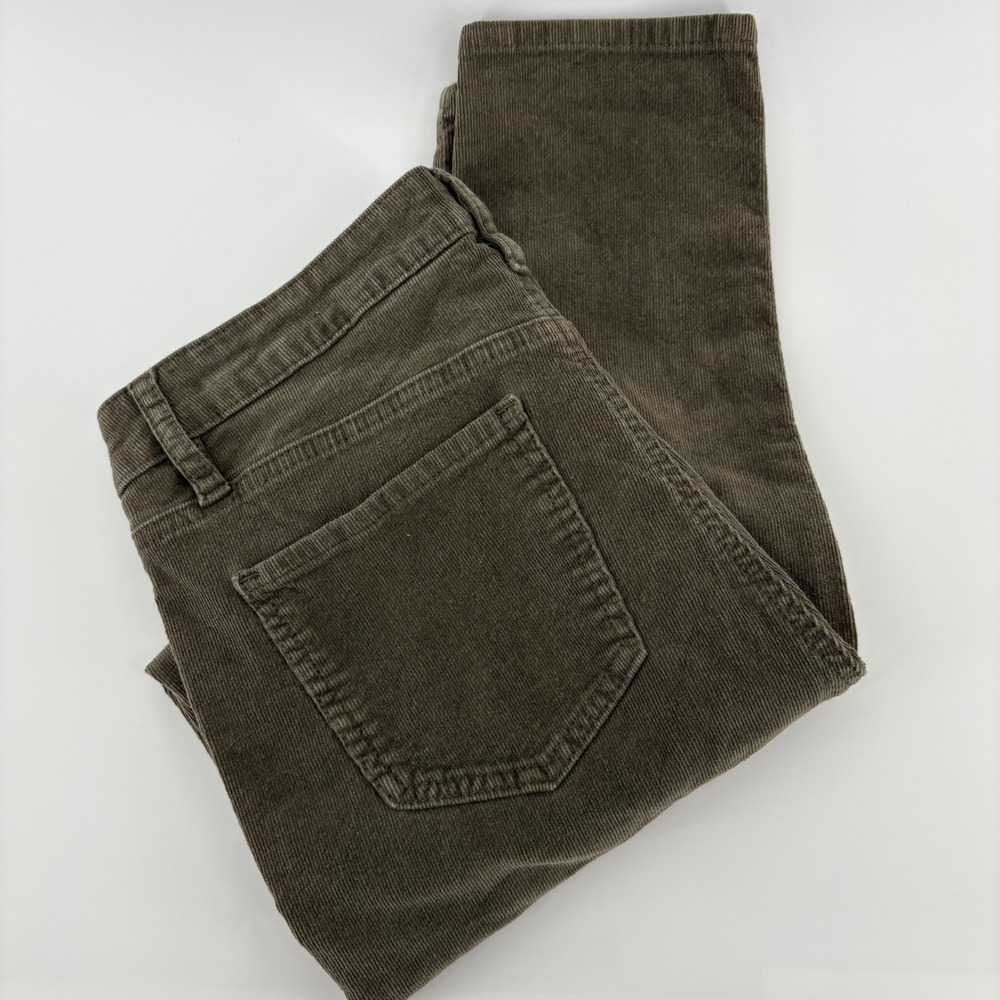 YMI Jeans Corduroy Pants Womens Size 11/30 Brown Casual High‎ Rise